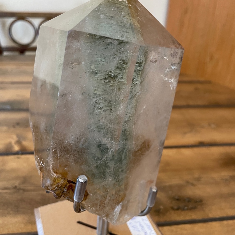 Natural Quartz Crystal Point - Picture 12 of 15
